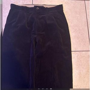 y2k 04’ GAP baggy black corduroy pants, 32x32